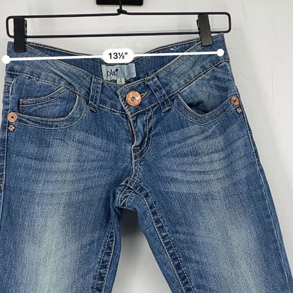 Jolt Skinny Jeans - Classic Blue Wash - Picture 13 of 14